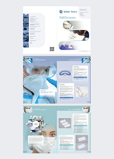 Product Catalog Design for OSS Tech - Henz Studio